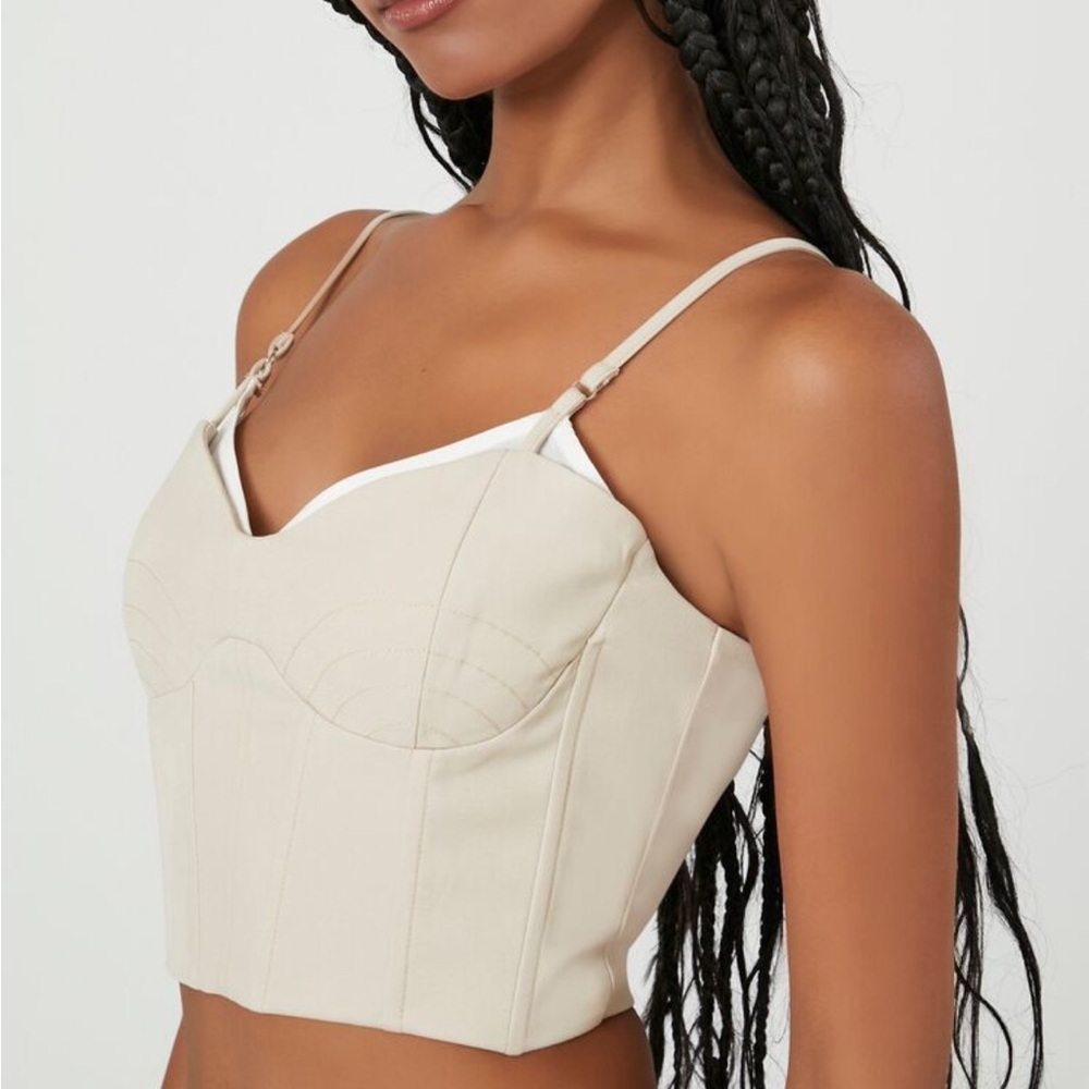 Forever 21 crop bustier